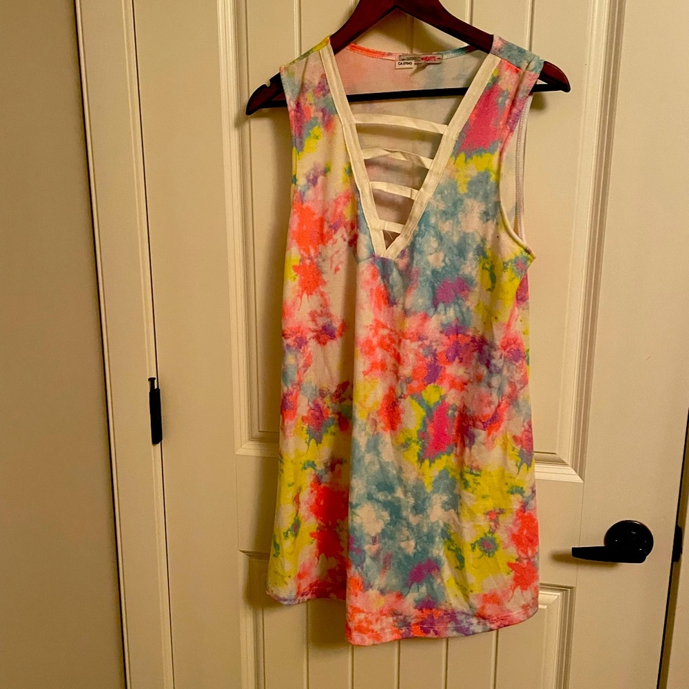 Sleeveless top size extra large